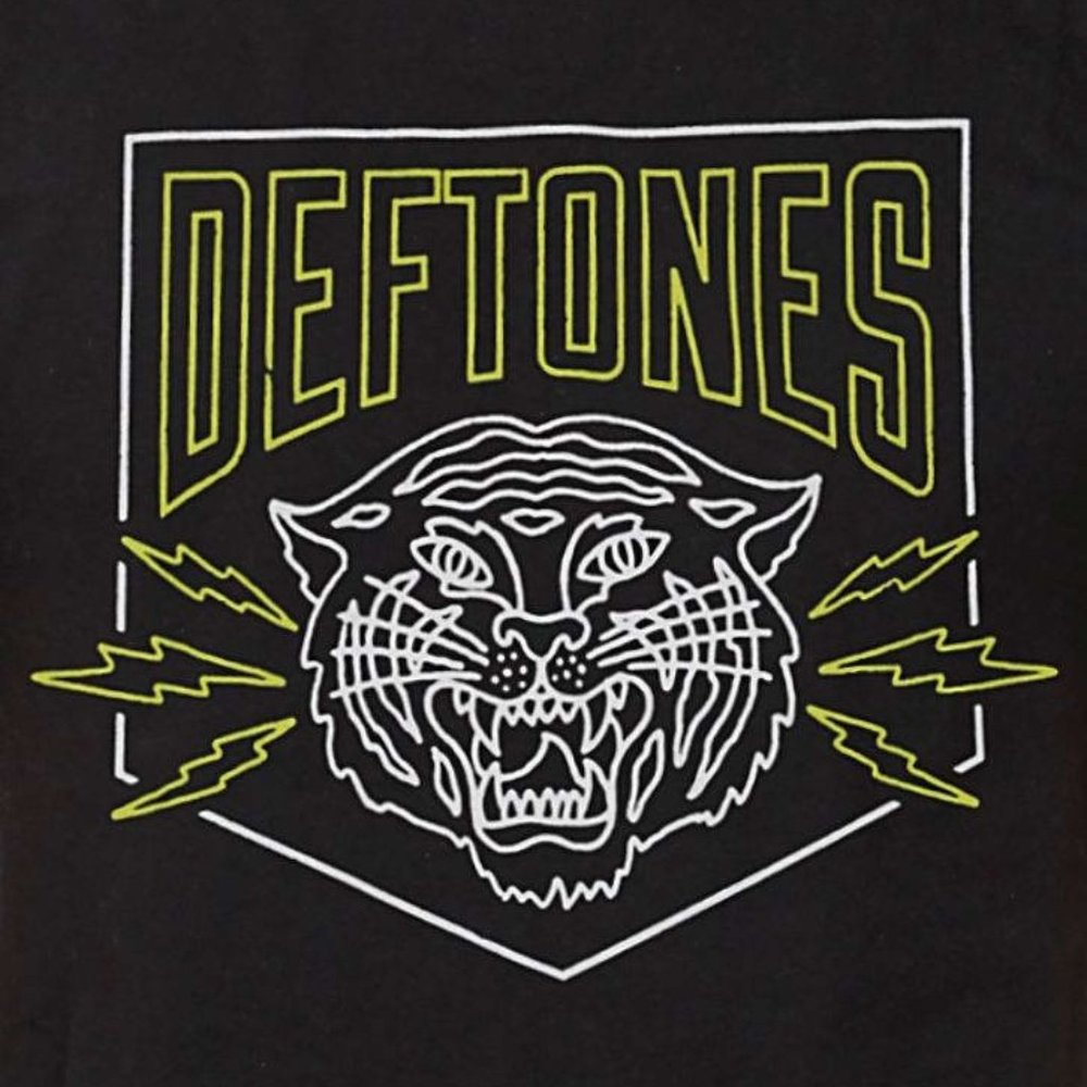 Deftones Tiger Logo heavy metal Offiial heavy cotton T-Shirt 3XL NWT - Picture 2 of 2